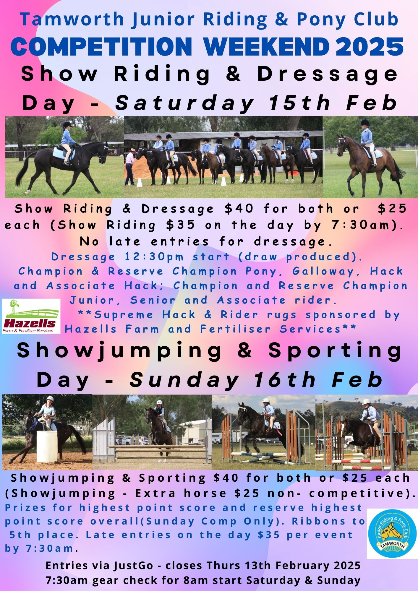 TJRPC Show riding dressage jumping Feb 2025 to publish